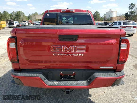 2024 GMC Canyon 4WD Elevation with VIN 1GTP6BEK7R1141626, listed as a Copart auction lot 48990265 with 4,499 mi miles and Clean Title. Bid and sale history available at carsss.com. Image 6.