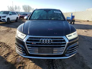2019 Audi SQ5 Premium Plus with VIN WA1B4AFY5K2001775, listed as a Copart auction lot 80466204 with 120,337 mi miles and Salvage Title. Bid and sale history available at DreamBid. Image 5.