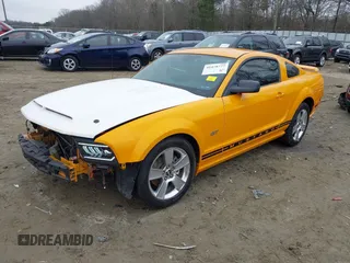 2007 Ford Mustang GT Deluxe with VIN 1ZVFT82H675285686, listed as a IAAI auction lot 41478777 with 189,083 mi miles. Bid and sale history available at carsss.com. Image 18.