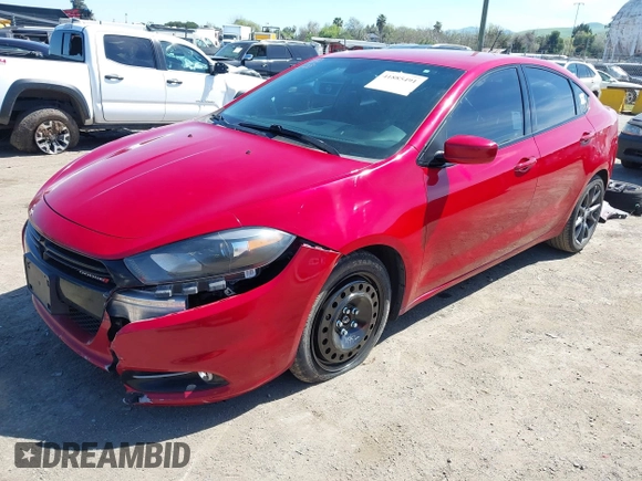 2016 Dodge Dart SXT z VIN 1C3CDFBB8GD701170, wystawiony jako IAAI lot #41885491 z przebiegiem 108 658 mil mil oraz . Historia ofert i sprzedaży dostępna na DreamBid. Obrazek 2.