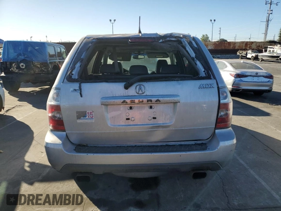 2004 Acura MDX with VIN 2HNYD18294H503055, listed as a Copart auction lot 41819475 with 144,942 mi miles and Salvage Title. Bid and sale history available at carsss.com. Image 6.