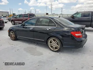 2013 Mercedes-Benz C 250 Sport with VIN WDDGF4HB9DR297996, listed as a Copart auction lot 62274695 with 99,120 mi miles and Clean title. Bid and sale history available at DreamBid. Image 2.