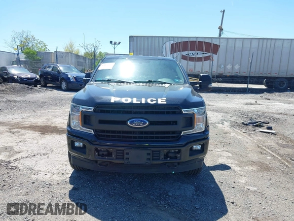 2018 Ford F-150 XL with VIN 1FTEW1E56JFC03505, listed as a IAAI auction lot 42076180 with 25,691 mi miles and . Bid and sale history available at carsss.com. Image 13.
