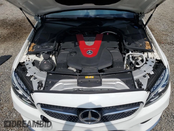 2018 Mercedes-Benz C 43 AMG with VIN WDDWJ6EB6JF759485, listed as a Copart auction lot 58625405 with 41,274 mi miles and Salvage title. Bid and sale history available at DreamBid. Image 11.
