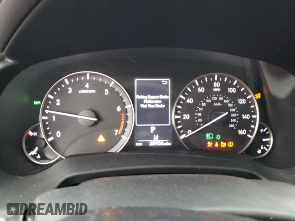 2020 Lexus RX 350 with VIN 2T2HZMDA8LC248862, listed as a Copart auction lot 43305323 with 38,956 mi miles and . Bid and sale history available at DreamBid. Image 9.