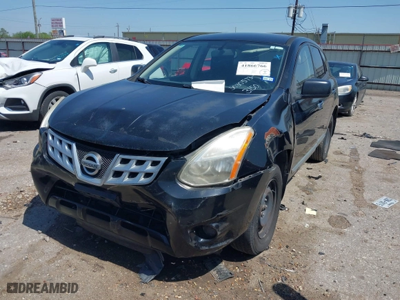 2013 Nissan Rogue S with VIN JN8AS5MT0DW003150, listed as a IAAI auction lot 41866766 with 88,295 mi miles. Bid and sale history available at carsss.com. Image 17.