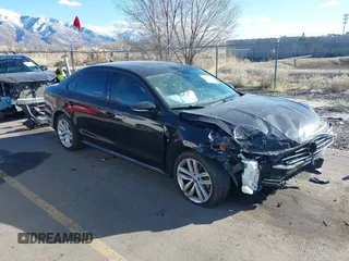 2019 Volkswagen Passat 2.0T Wolfsburg Edition with VIN 1VWLA7A32KC012841, listed as a IAAI auction lot 41539683 with 75,897 mi miles. Bid and sale history available at carsss.com. Image 1.