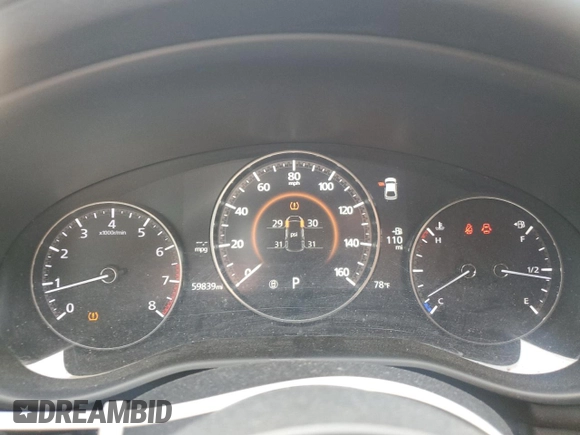 2019 Mazda Mazda3 Hatchback w/Preferred Pkg with VIN JM1BPBMM6K1130889, listed as a Copart auction lot 82564484 with 59,839 mi miles and Salvage Title. Bid and sale history available at carsss.com. Image 9.