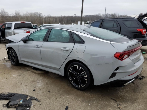 2024 Kia K5 GT-Line with VIN 5XXG64J27RG265577, listed as a Copart auction lot 85366454 with 16,641 mi miles and Salvage Title. Bid and sale history available at carsss.com. Image 2.