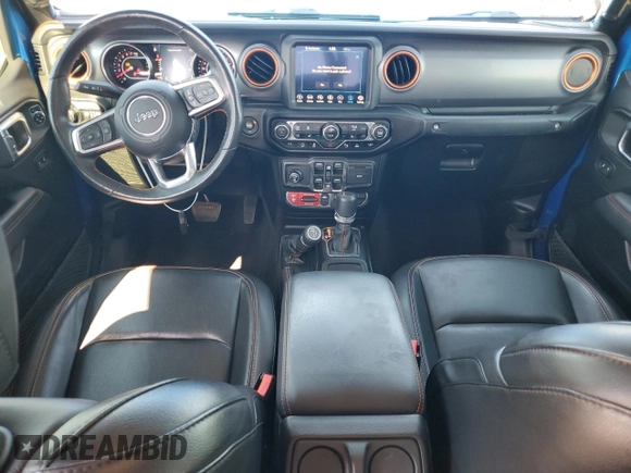 2021 Jeep Gladiator Mojave with VIN 1C6JJTEG0ML557348, listed as a Copart auction lot 74515434 with 30,901 mi miles and Salvage title. Bid and sale history available at DreamBid. Image 8.