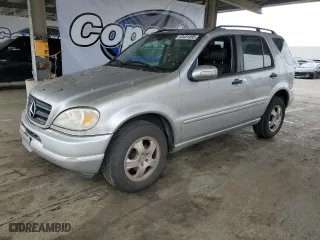 2003 Mercedes-Benz M-Class 3.7L with VIN 4JGAB57EX3A408318, listed as a Copart auction lot 53401985 with 179,045 mi miles and Clean Title. Bid and sale history available at carsss.com. Image 1.