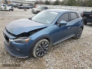 2019 Mazda CX-3 Grand Touring with VIN JM1DKDD79K0436486, listed as a Copart auction lot 85270124 with 78,671 mi miles and Salvage Title. Bid and sale history available at carsss.com. Image 1.
