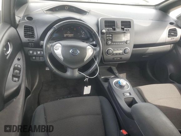 2013 Nissan LEAF SL with VIN 1N4AZ0CP7DC417158, listed as a Copart auction lot 52083325 with 60,595 mi miles and Clean title. Bid and sale history available at DreamBid. Image 8.