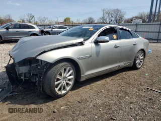 2013 Jaguar XJ with VIN SAJWA1C75D8V50969, listed as a Copart auction lot 53834985 with Not Provided miles and Salvage Title. Bid and sale history available at DreamBid. Image 1.