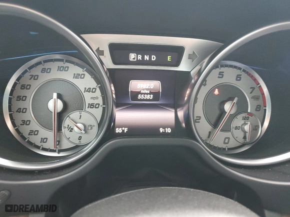 2015 Mercedes-Benz SL-Class SL 550 with VIN WDDJK7DA3FF036660, listed as a Copart auction lot 85599904 with 55,383 mi miles and Salvage Title. Bid and sale history available at carsss.com. Image 9.