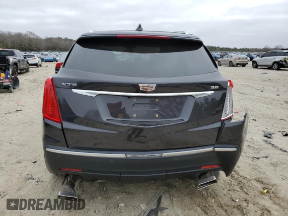 2017 Cadillac XT5 Luxury FWD with VIN 1GYKNBRS5HZ108545, listed as a Copart auction lot 49055055 with 118,157 mi miles and Salvage Title. Bid and sale history available at carsss.com. Image 6.