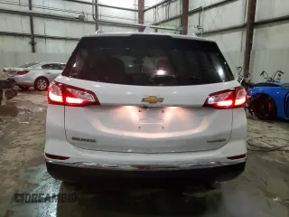 2020 Chevrolet Equinox Premier with VIN 2GNAXNEV2L6164550, listed as a Copart auction lot 88095355 with 132,469 mi miles and Salvage title. Bid and sale history available at DreamBid. Image 6.
