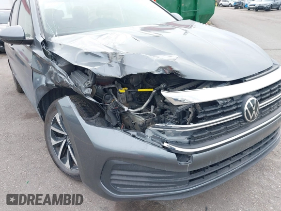 2022 Volkswagen Jetta with VIN 3VWNM7BU7NM028222, listed as a IAAI auction lot 41348223 with 50,623 mi miles and . Bid and sale history available at DreamBid. Image 6.