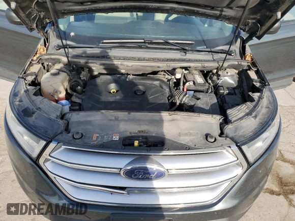 2015 Ford Edge SE with VIN 2FMTK3G93FBB43069, listed as a Copart auction lot 56537065 with 161,888 mi miles and Salvage title. Bid and sale history available at DreamBid. Image 12.