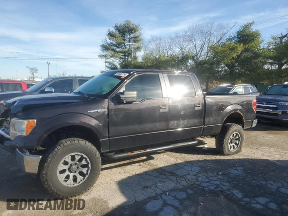 2013 Ford F-150 XL with VIN 1FTFW1EF6DFA63196, listed as a Copart auction lot 84936154 with 261,546 mi miles and Salvage Title. Bid and sale history available at carsss.com. Image 1.