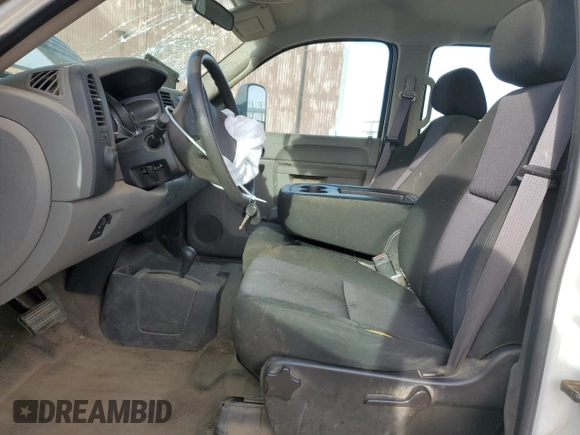 2012 Chevrolet Silverado 3500HD Work Truck with VIN 1GC4KZCG4CF102718, listed as a Copart auction lot 80769224 with 56,230 mi miles and Salvage Title. Bid and sale history available at carsss.com. Image 7.