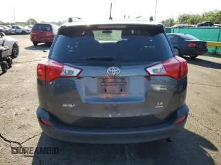 2013 Toyota RAV4 LE with VIN JTMBFREV0DD042182, listed as a Copart auction lot 60904055 with 113,387 mi miles and Salvage title. Bid and sale history available at DreamBid. Image 6.