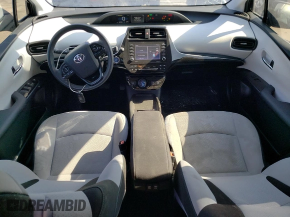 2022 Toyota Prius L Eco with VIN JTDKAMFU7N3178808, listed as a Copart auction lot 55650895 with 40,933 mi miles and Salvage Title. Bid and sale history available at carsss.com. Image 8.