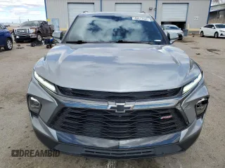 2023 Chevrolet Blazer RS with VIN 3GNKBKRS9PS222081, listed as a Copart auction lot 48617805 with 52,079 mi miles and Salvage title. Bid and sale history available at DreamBid. Image 5.