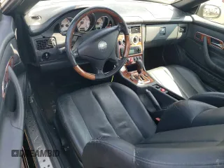 2002 Mercedes-Benz SLK-Class 3.2L with VIN WDBKK65F12F254172, listed as a Copart auction lot 74336334 with 148,405 mi miles and Salvage Title. Bid and sale history available at carsss.com. Image 8.