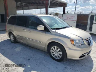 2015 Chrysler Town & Country Touring with VIN 2C4RC1BG6FR706709, listed as a Copart auction lot 51966075 with 112,650 mi miles and Salvage Title. Bid and sale history available at carsss.com. Image 4.