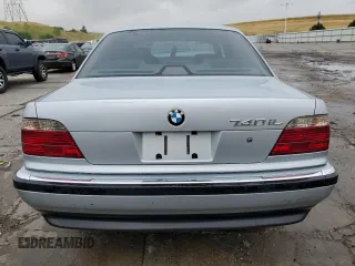1997 BMW 7 Series 740il with VIN WBAGJ8323VDM00753, listed as a Copart auction lot 66674414 with 255,389 mi miles and Salvage Title. Bid and sale history available at carsss.com. Image 6.