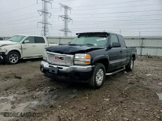 2005 GMC Sierra 1500 SLE with VIN 1GTEK19B95E209578, listed as a Copart auction lot 86090504 with 258,287 mi miles and Salvage Title. Bid and sale history available at carsss.com. Image 11.