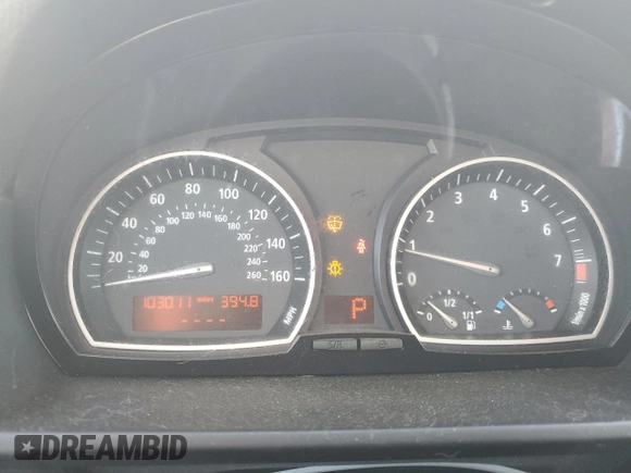 2009 BMW X3 xDrive30i with VIN WBXPC93479WJ28306, listed as a Copart auction lot 48782165 with 103,011 mi miles and Salvage Title. Bid and sale history available at carsss.com. Image 9.