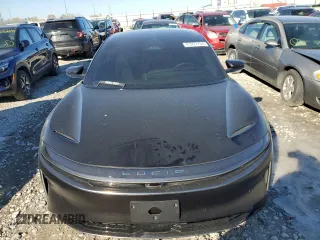 2023 Lucid Air Grand Touring with VIN 50EA1GBA9PA006234, listed as a Copart auction lot 81097704 with 9,104 mi miles and Salvage Title. Bid and sale history available at carsss.com. Image 5.