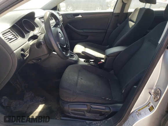 2015 Volkswagen Jetta S with VIN 3VW2K7AJ1FM249834, listed as a Copart auction lot 61778645 with 183,171 mi miles and Clean title. Bid and sale history available at DreamBid. Image 7.