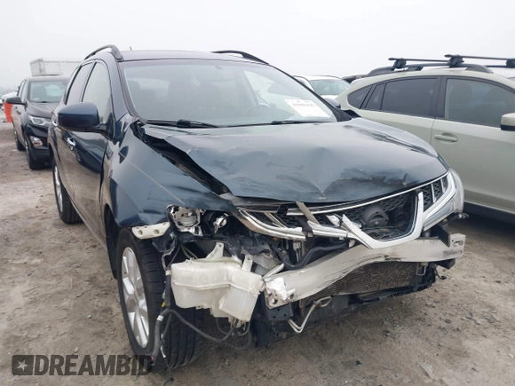 2013 Nissan Murano SV with VIN JN8AZ1MW0DW302958, listed as a IAAI auction lot 41800499 with 138,806 mi miles. Bid and sale history available at carsss.com. Image 6.