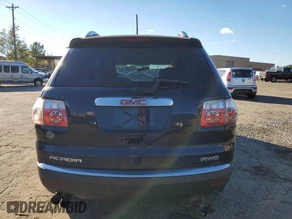 2009 GMC Acadia SLE1 with VIN 1GKEV13D39J149672, listed as a Copart auction lot 77355924 with 205,736 mi miles and Salvage Title. Bid and sale history available at carsss.com. Image 6.