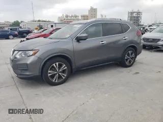 2019 Nissan Rogue SV with VIN JN8AT2MT1KW263257, listed as a Copart auction lot 51339525 with 49,047 mi miles and Salvage Title. Bid and sale history available at carsss.com. Image 1.