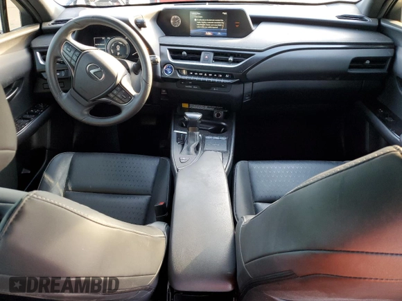 2021 Lexus UX 250h z VIN JTHX9JBH0M2054209, wystawiony jako Copart lot #45482125 z przebiegiem Nie podano mil oraz Szkoda całkowita • Salvage title. Historia ofert i sprzedaży dostępna na DreamBid. Obrazek 8.