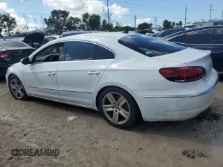 2013 Volkswagen CC Sport with VIN WVWBP7AN4DE554545, listed as a Copart auction lot 73850954 with 0 mi miles and Salvage Title. Bid and sale history available at carsss.com. Image 2.