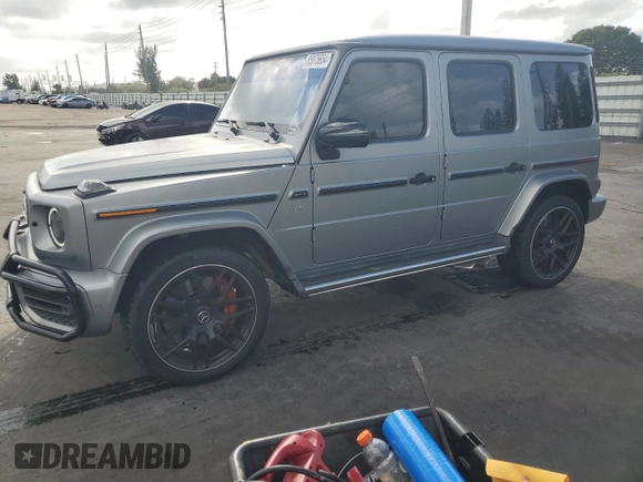 2020 Mercedes-Benz G 63 AMG with VIN W1NYC7HJ7LX352190, listed as a Copart auction lot 85075654 with 35,044 mi miles and Clean title. Bid and sale history available at DreamBid. Image 1.