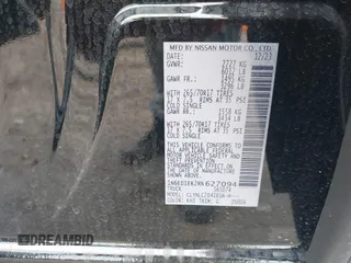 2024 Nissan Frontier SV with VIN 1N6ED1EK2RN627094, listed as a IAAI auction lot 42308056 with 5,692 mi miles and . Bid and sale history available at DreamBid. Image 9.