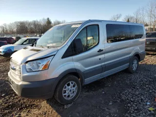2015 Ford Transit XL with VIN 1FMZK1YM6FKA91704, listed as a Copart auction lot 47443975 with 169,342 mi miles and Salvage Title. Bid and sale history available at carsss.com. Image 1.