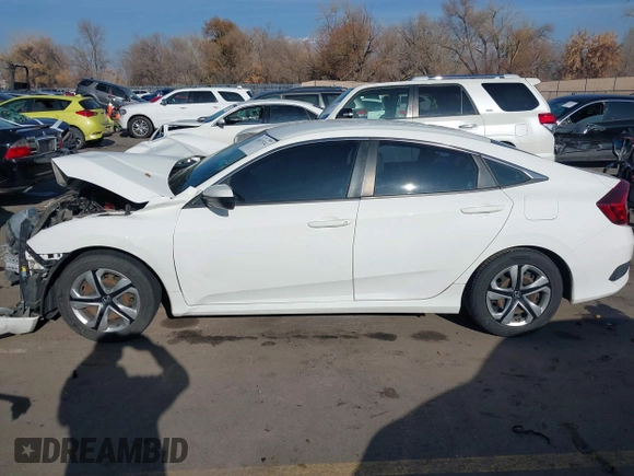 2016 Honda Civic Sedan LX with VIN 2HGFC2F58GH515190, listed as a IAAI auction lot 41017534 with 135,389 mi miles. Bid and sale history available at carsss.com. Image 11.