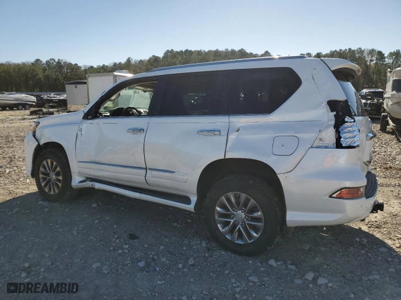 2019 Lexus GX with VIN JTJBM7FXXK5223076, listed as a Copart auction lot 86502084 with 48,176 mi miles and Salvage Title. Bid and sale history available at carsss.com. Image 2.