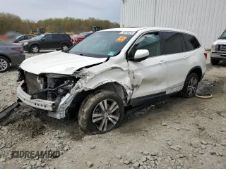 2018 Honda Pilot EX-L with VIN 5FNYF5H59JB031085, listed as a Copart auction lot 53874525 with Not provided miles and Salvage title. Bid and sale history available at DreamBid. Image 1.
