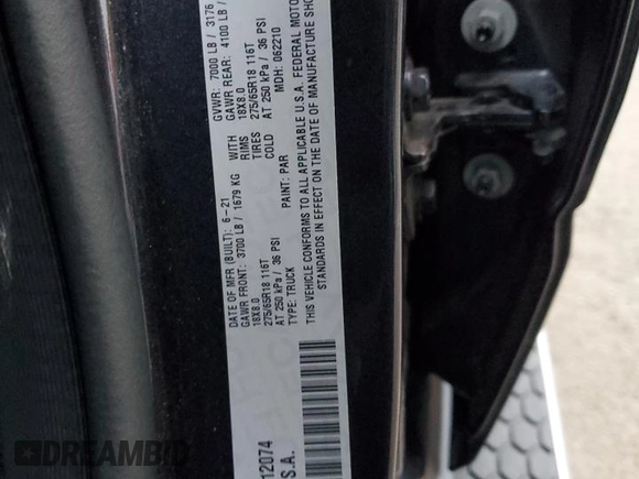 2021 Ram 1500 Big Horn z VIN 1C6RREFM9MN712074, wystawiony jako Copart lot #87685655 z przebiegiem 33 312 mil mil oraz Szkoda całkowita • Salvage title. Historia ofert i sprzedaży dostępna na DreamBid. Obrazek 12.