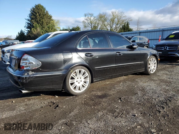 2007 Mercedes-Benz E-Class 3.5L with VIN WDBUF56X77B166210, listed as a Copart auction lot 51114065 with 165,297 mi miles and Salvage Title. Bid and sale history available at carsss.com. Image 3.