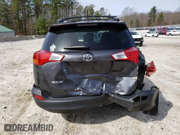2013 Toyota RAV4 XLE with VIN JTMRFREV2DD039797, listed as a Copart auction lot 51380435 with 200,723 mi miles and Salvage Title. Bid and sale history available at carsss.com. Image 6.