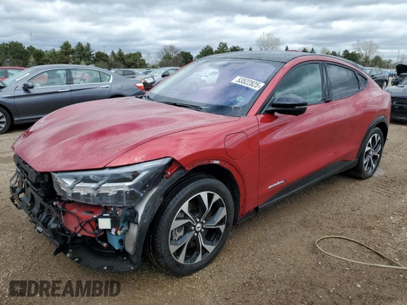 2021 Ford Mustang Mach-E Premium с VIN 3FMTK3SU3MMA03627, выставлен на аукционе Copart как лот 53522825 с пробегом 90 242 миль миль и Списание • Salvage title. История ставок и продаж доступна на DreamBid. Изображение 1.
